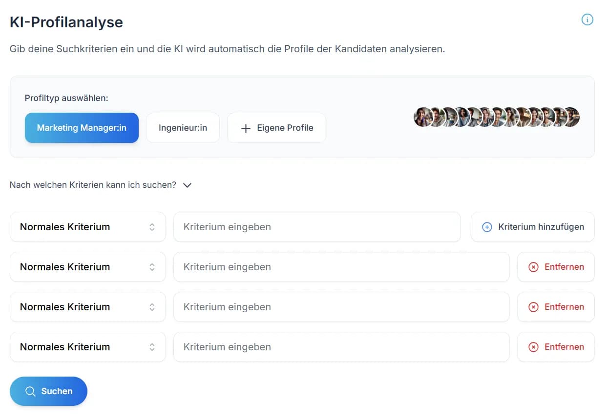 KI-gestützte Recruiting-Tools und Active Sourcing Software - Moderne Bewerberanalyse mit künstlicher Intelligenz